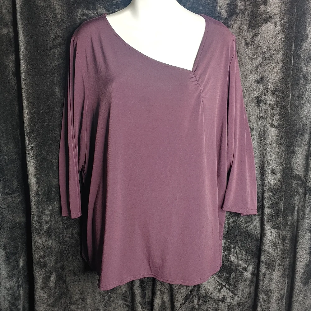 Avenue plum top - Picture 1 of 5